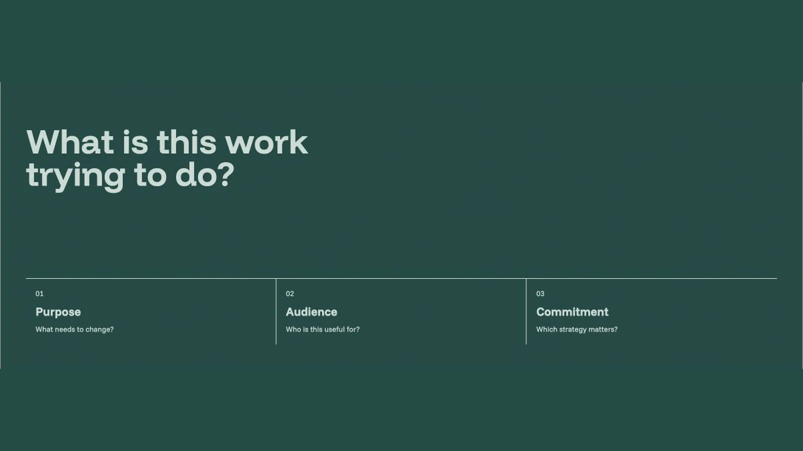 Ladder prototype interface